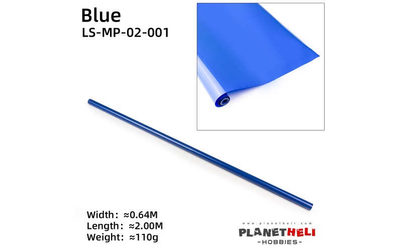 Covering Film - Covering Films 200cm x 64cm Rolls RC Airplane Balsa wood Blue